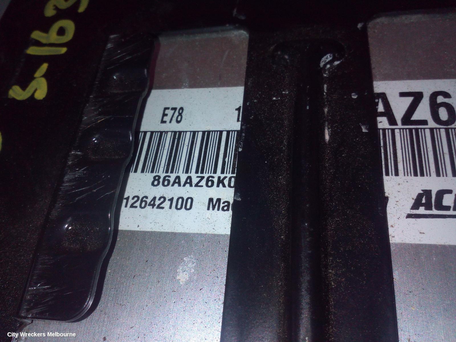 HOLDEN CRUZE ECU, ENGINE ECU, 1.4, PETROL, TURBO, ECU ONLY, JH, 03/2011 - 01/2017