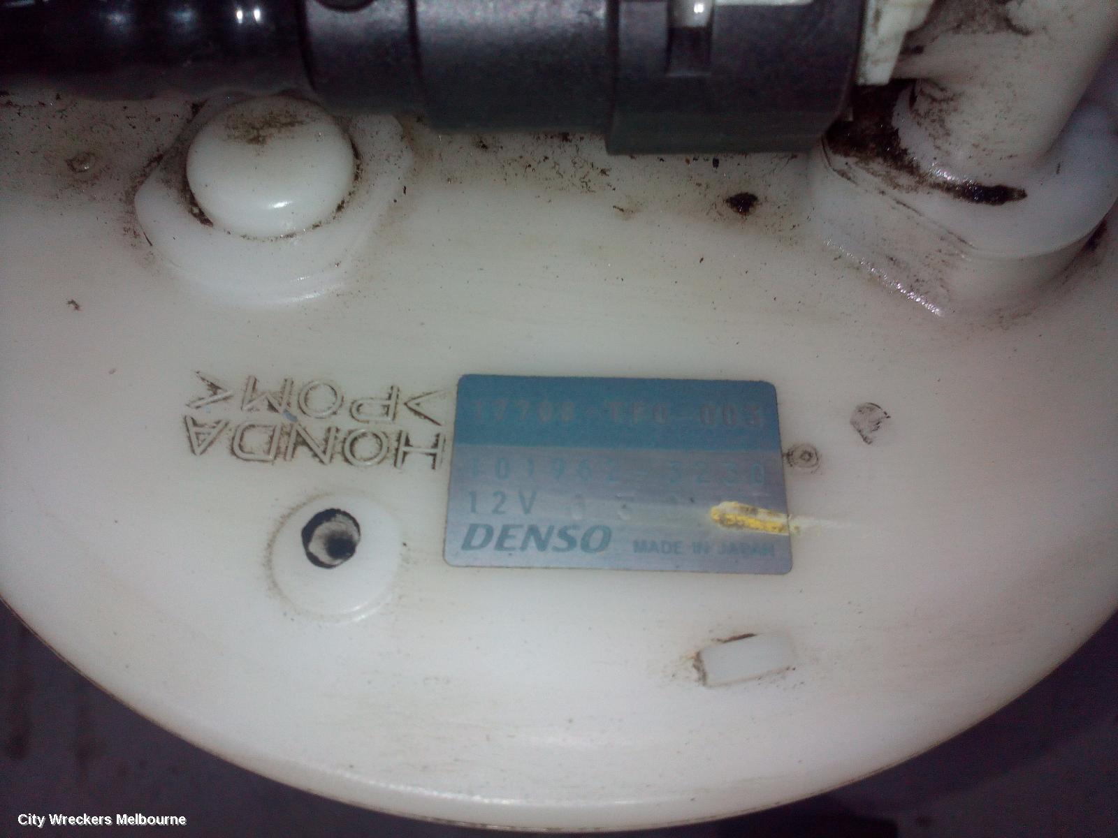 HONDA JAZZ FUEL PUMP, PETROL, 1.3/1.5, GE, 08/2008 - 06/2014