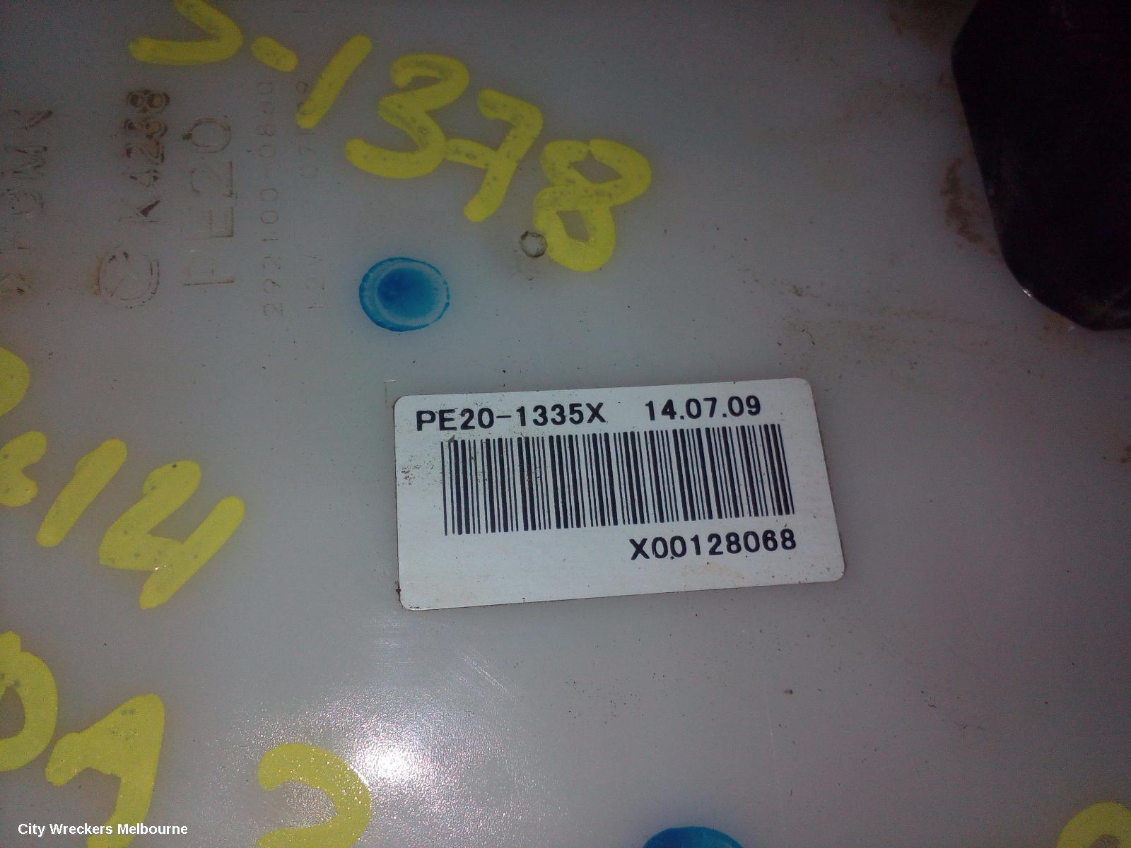 MAZDA 3 FUEL PUMP, PETROL, 2.0, PE, BM-BN, 11/2013 - 02/2019