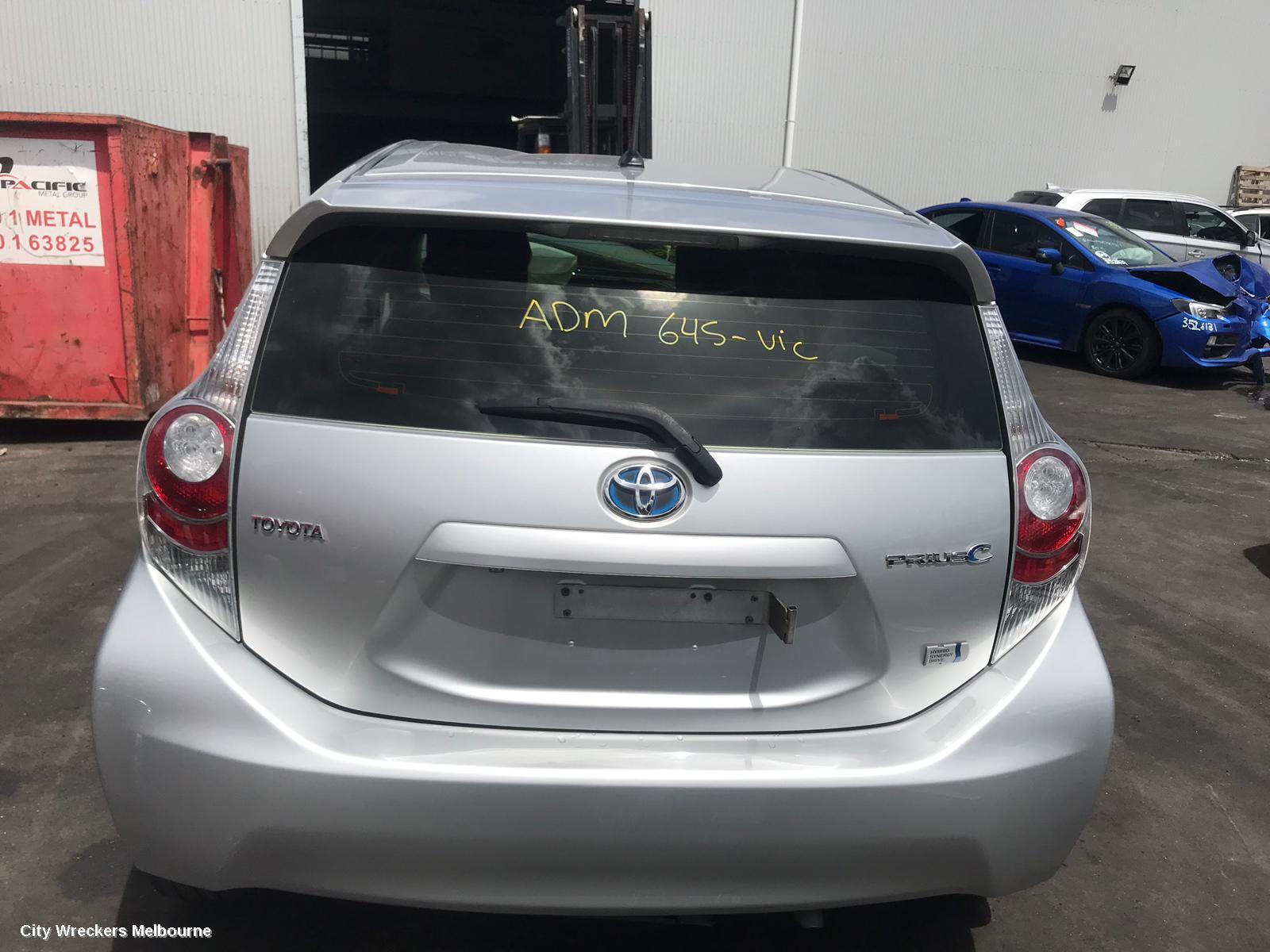 TOYOTA PRIUS MOUNT, NHP10, PRIUS C, 12/2011 - 03/2020