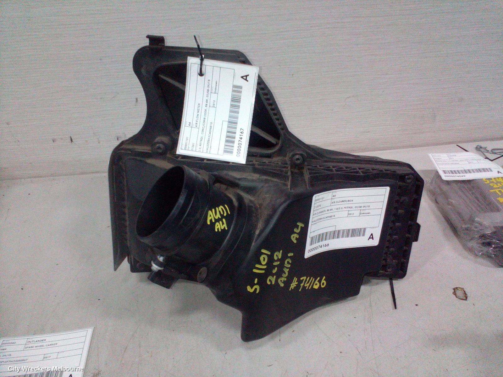 AUDI A4 AIR FLOW METER, 2.0, PETROL, CDNC/CDNB CODE, B8 8K, 02/2008 - 09/2015