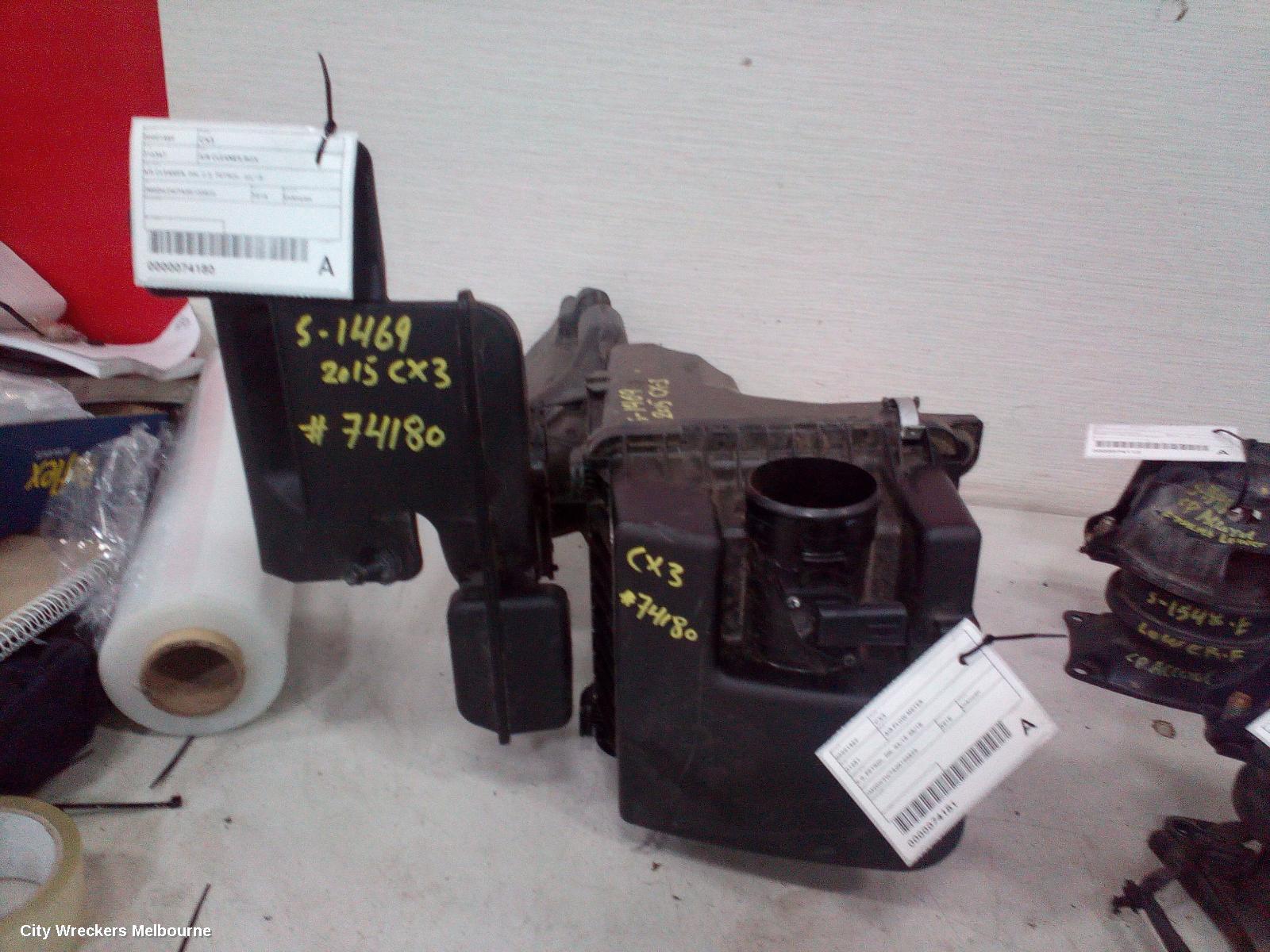 MAZDA CX3 AIR FLOW METER, 2.0, PETROL, DK, 03/2015 - 05/2018