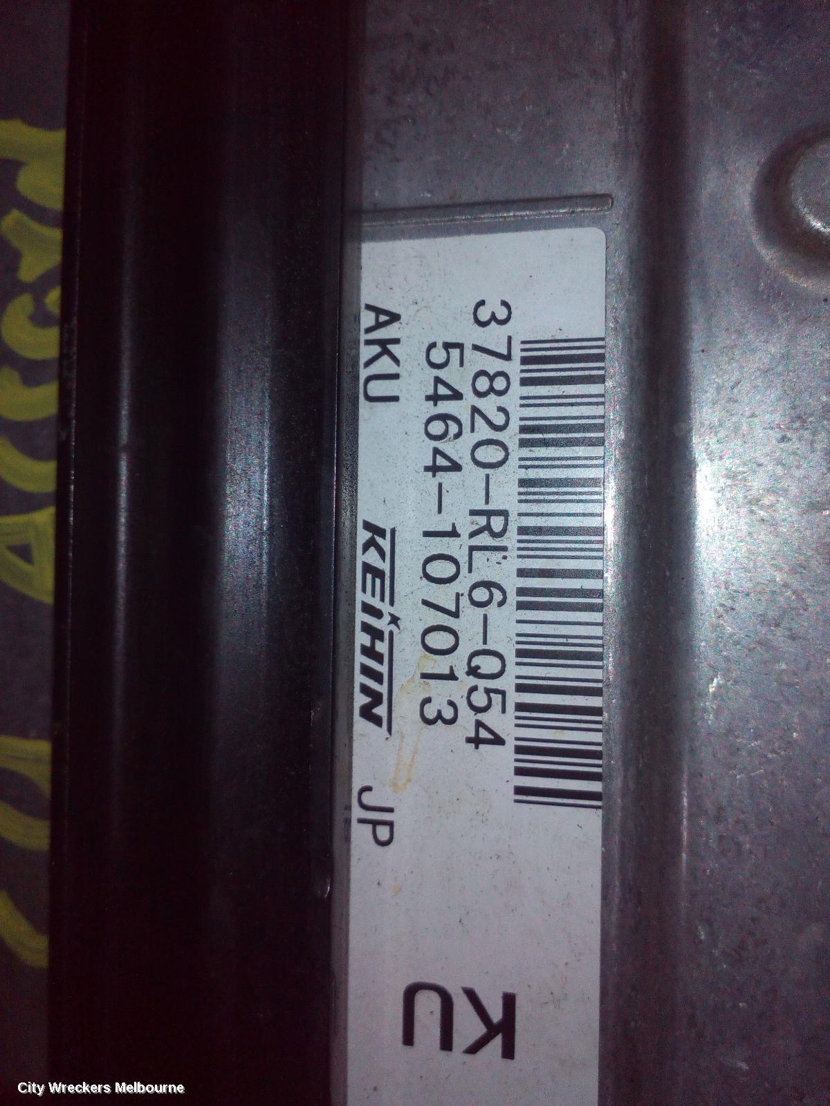 HONDA ACCORD ECU, ENGINE ECU, 2.4 ENG, AUTO T/M, ECU ONLY, 8TH GEN, EURO (VIN JHMCU), 07/2011 - 12/2015