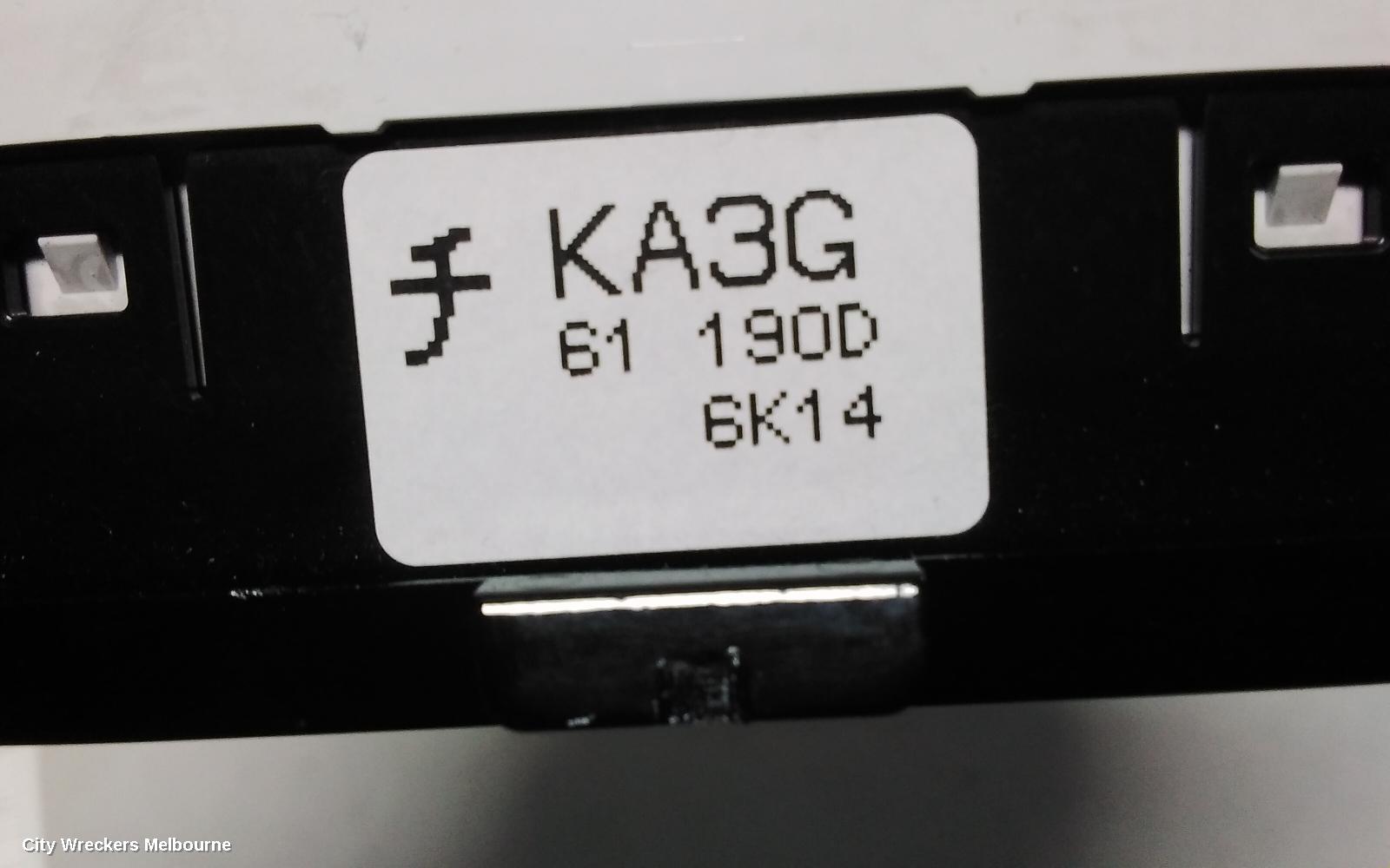 MAZDA CX5 HEATER/AC CONTROLS, CLIMATE CONTROL TYPE, KE, 12/2014 - 12/2016