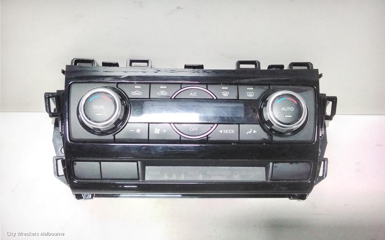 MAZDA CX5 HEATER/AC CONTROLS, CLIMATE CONTROL TYPE, KE, 12/2014 - 12/2016