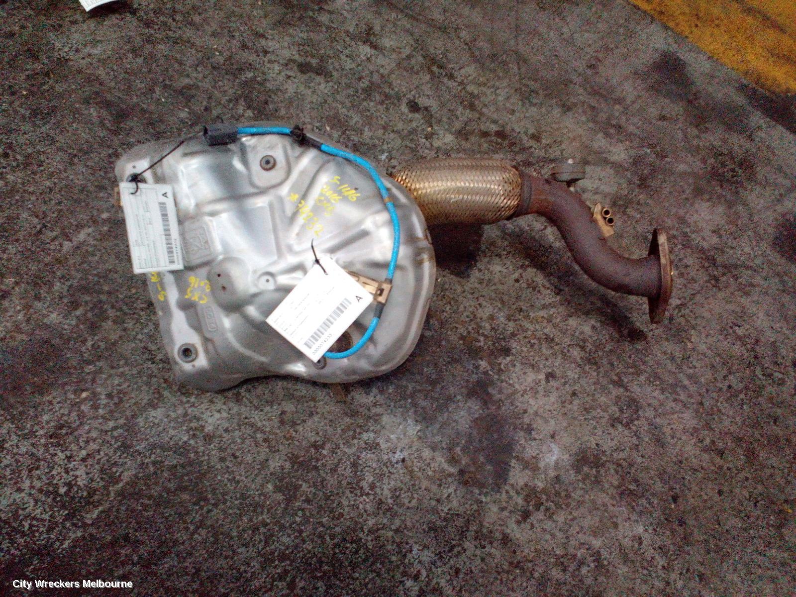 MAZDA CX5 CATALYTIC CONVERTER, MANIFOLD-CAT TYPE, PETROL, 2.0, KE, 02/2012 - 12/2016