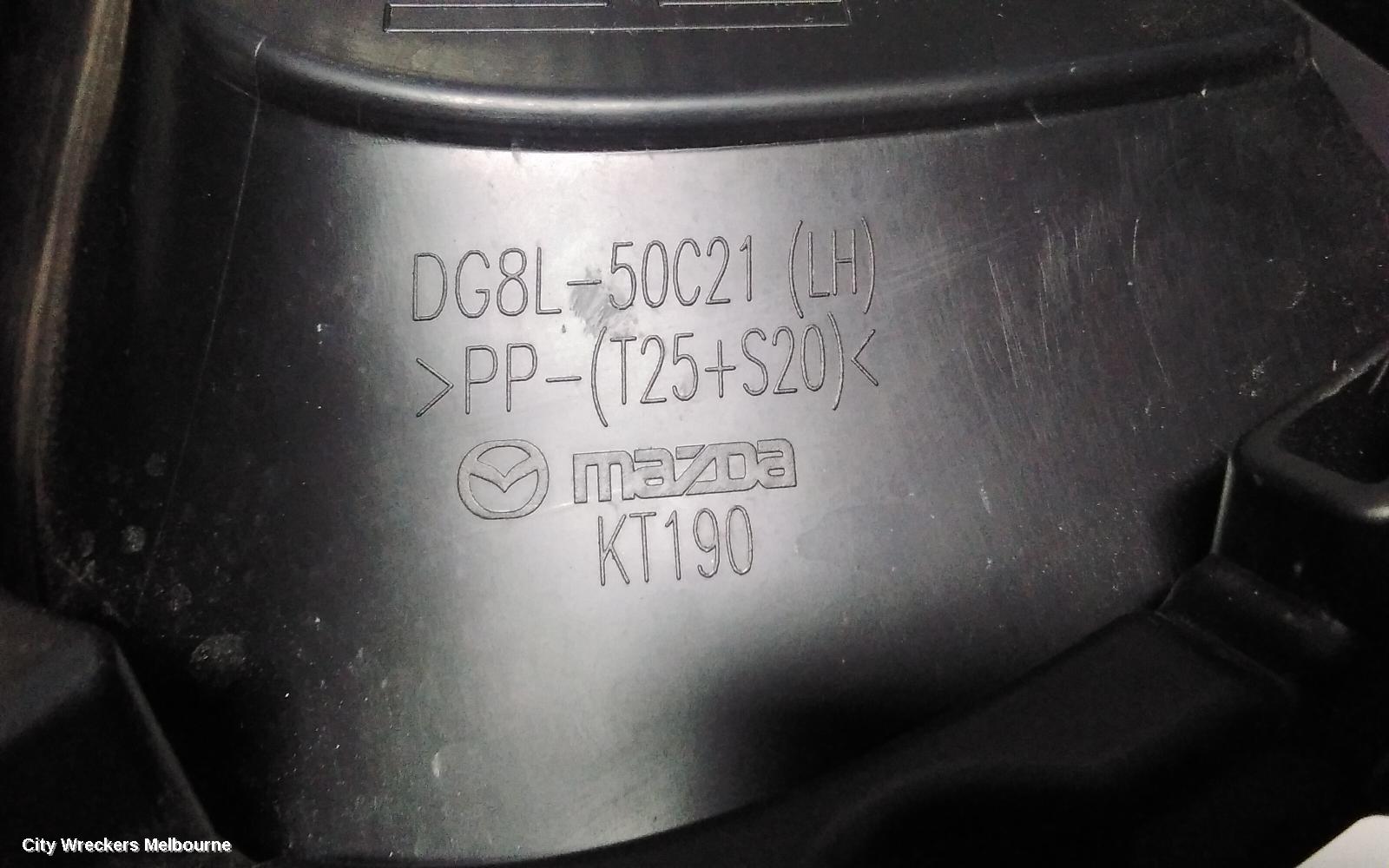 MAZDA 2 LEFT INDICATOR/FOG/SIDE, BUMPER FOGLAMP, LED TYPE, DJ/DL, 04/2017 ONWARDS