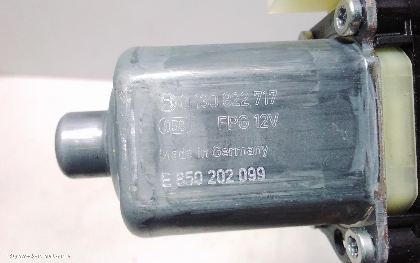 VOLKSWAGEN TIGUAN RIGHT FRONT WINDOW REG/MOTOR, DOOR REG ASSY (REG AND MOTOR), 5NA, 06/2016 ONWARDS