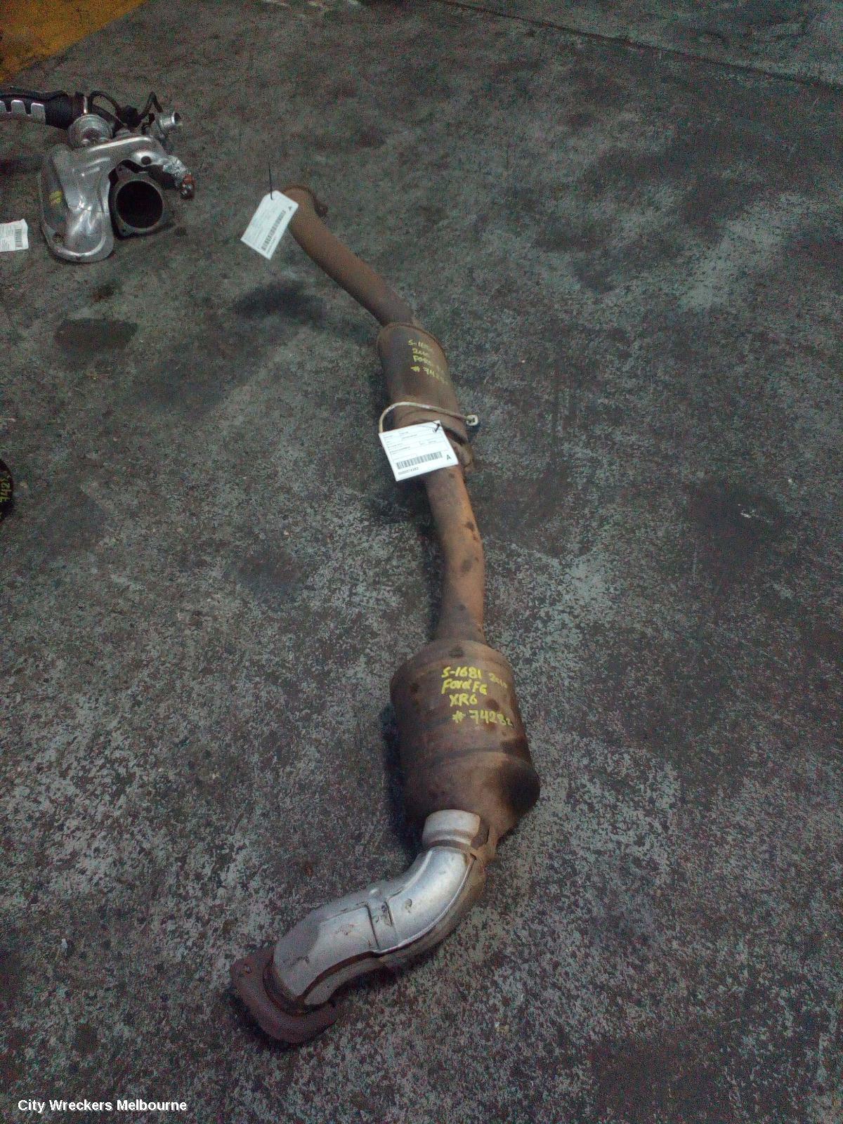 FORD FALCON CATALYTIC CONVERTER, FG-FGX, SEDAN, 4.0, PETROL, 04/2008 - 12/2016