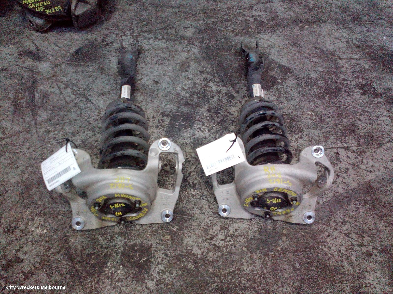 HYUNDAI GENESIS LEFT FRONT STRUT, DH, 11/2014 - 01/2018