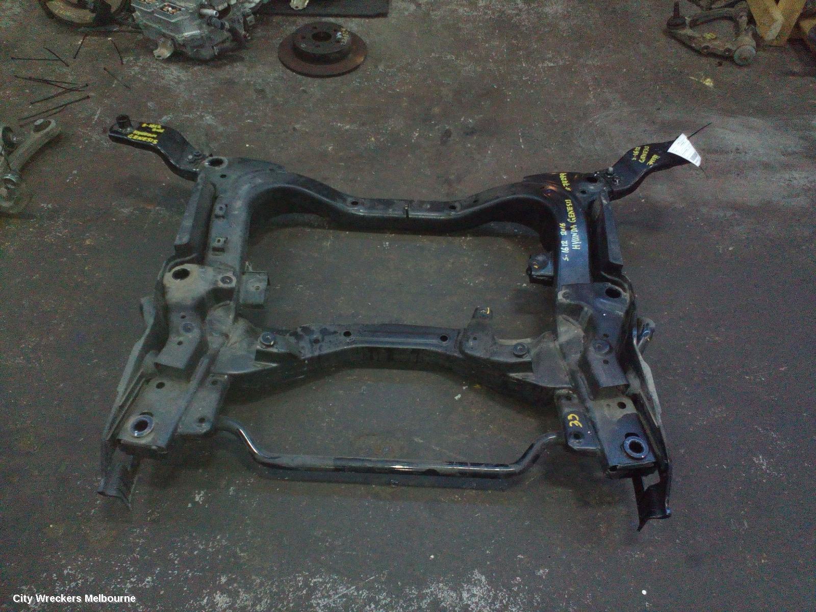 HYUNDAI GENESIS FRT XMEMBER/CRADLE, DH, 11/2014 - 01/2018