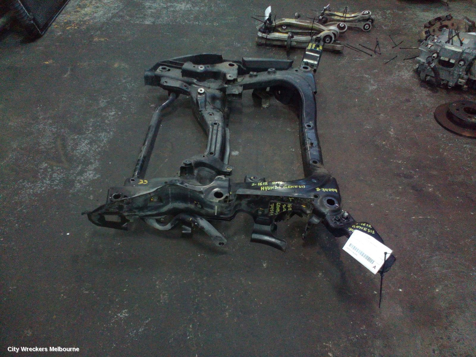 HYUNDAI GENESIS FRT XMEMBER/CRADLE, DH, 11/2014 - 01/2018