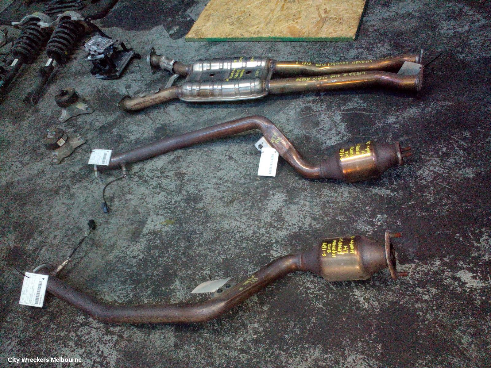 HYUNDAI GENESIS CATALYTIC CONVERTER, MANIFOLD-CAT TYPE, 3.8, PETROL, LH SIDE, DH, 11/2014 - 01/2018