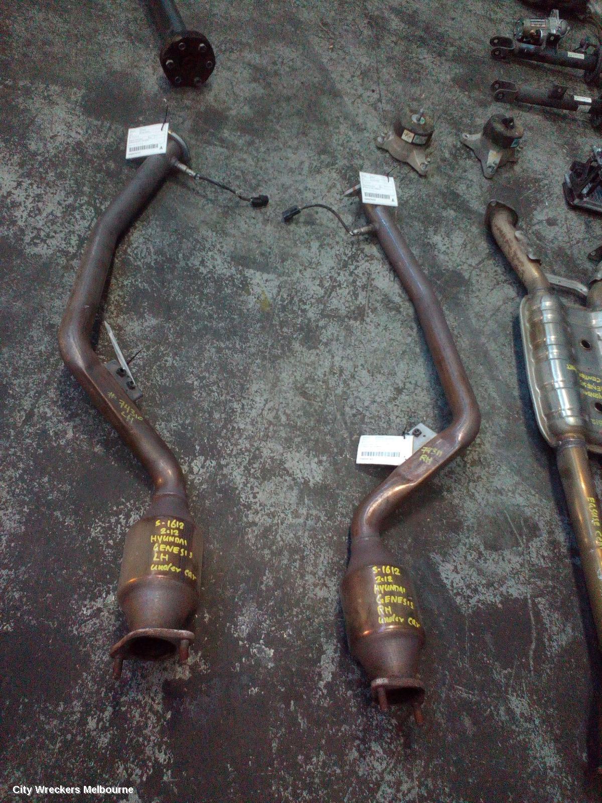 HYUNDAI GENESIS CATALYTIC CONVERTER, MANIFOLD-CAT TYPE, 3.8, PETROL, LH SIDE, DH, 11/2014 - 01/2018