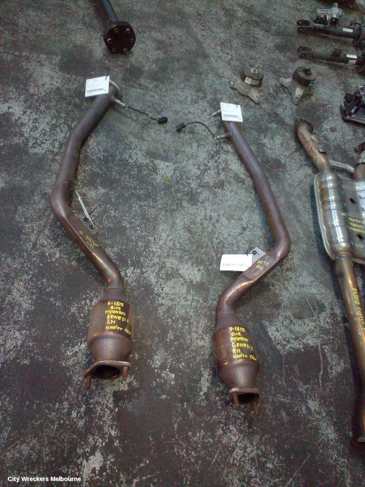 HYUNDAI GENESIS CATALYTIC CONVERTER, MANIFOLD-CAT TYPE, 3.8, PETROL, RH SIDE, DH, 11/2014 - 01/2018