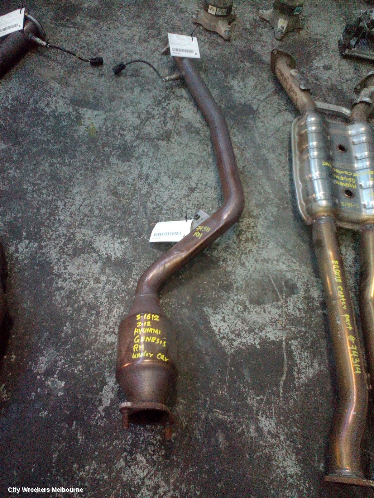 HYUNDAI GENESIS CATALYTIC CONVERTER, MANIFOLD-CAT TYPE, 3.8, PETROL, RH SIDE, DH, 11/2014 - 01/2018