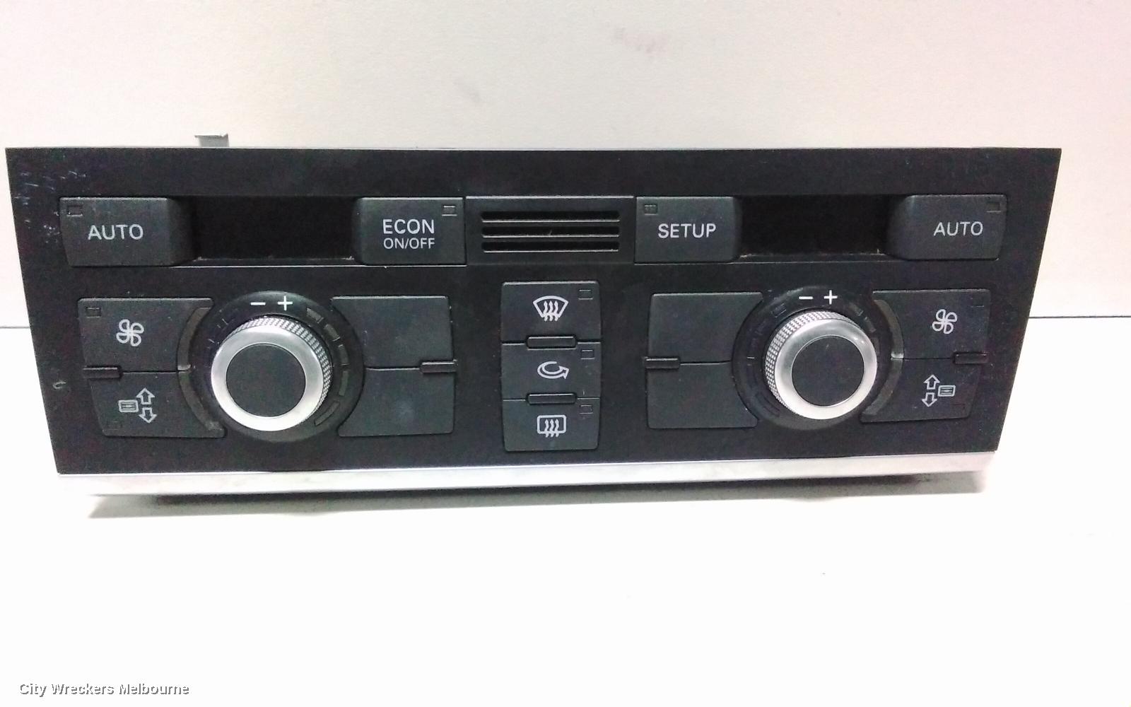 AUDI A6 HEATER/AC CONTROLS, 4F, DIGITAL (W/ DISPLAY), 11/2004 - 07/2011