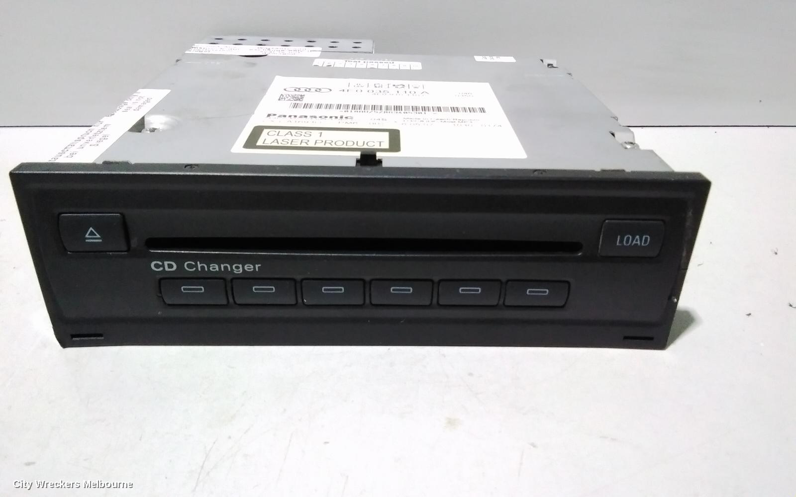 AUDI A6 RADIO/CD/DVD/SAT/TV, DVD NAVI DRIVE UNIT, 4F, 11/2004 - 07/2011