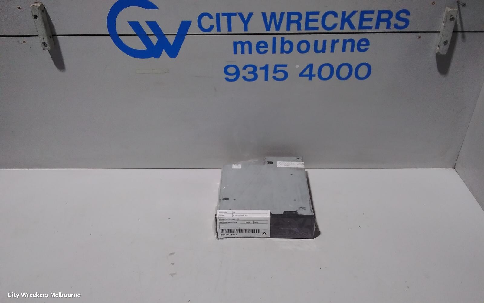 AUDI A6 RADIO/CD/DVD/SAT/TV, DVD NAVI DRIVE UNIT, 4F, 11/2004 - 07/2011