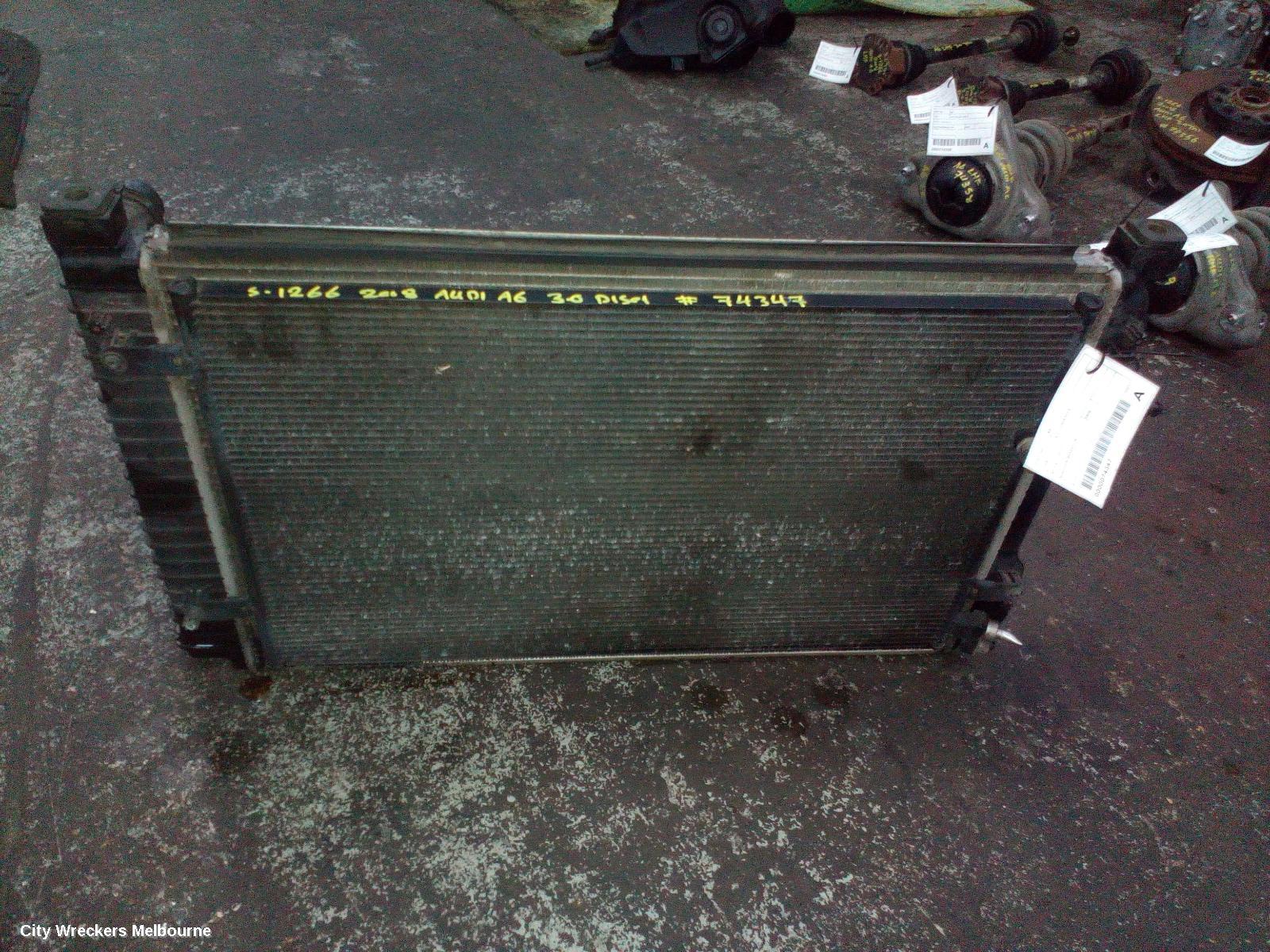 AUDI A6 RADIATOR, AUTO, V6, DIESEL, C6/4F, A6, 11/2004 - 06/2011