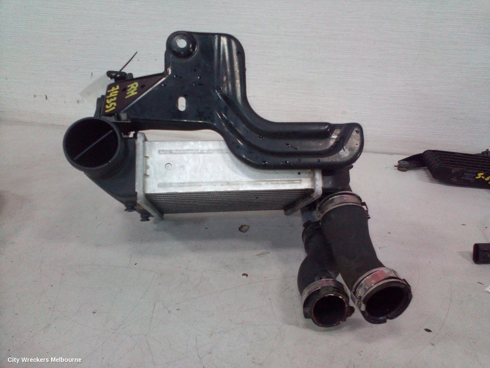 AUDI A6, 4F/C6 11/2004 - 07/2011, INTERCOOLER  RH: 74351