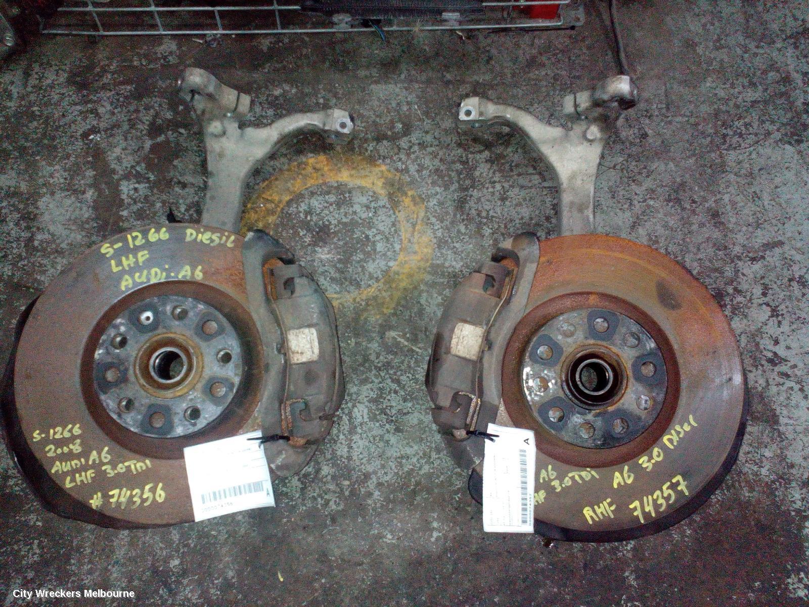 AUDI A6 LEFT FRONT HUB ASSEMBLY, 4F/C6, AWD, 11/2004 - 07/2011