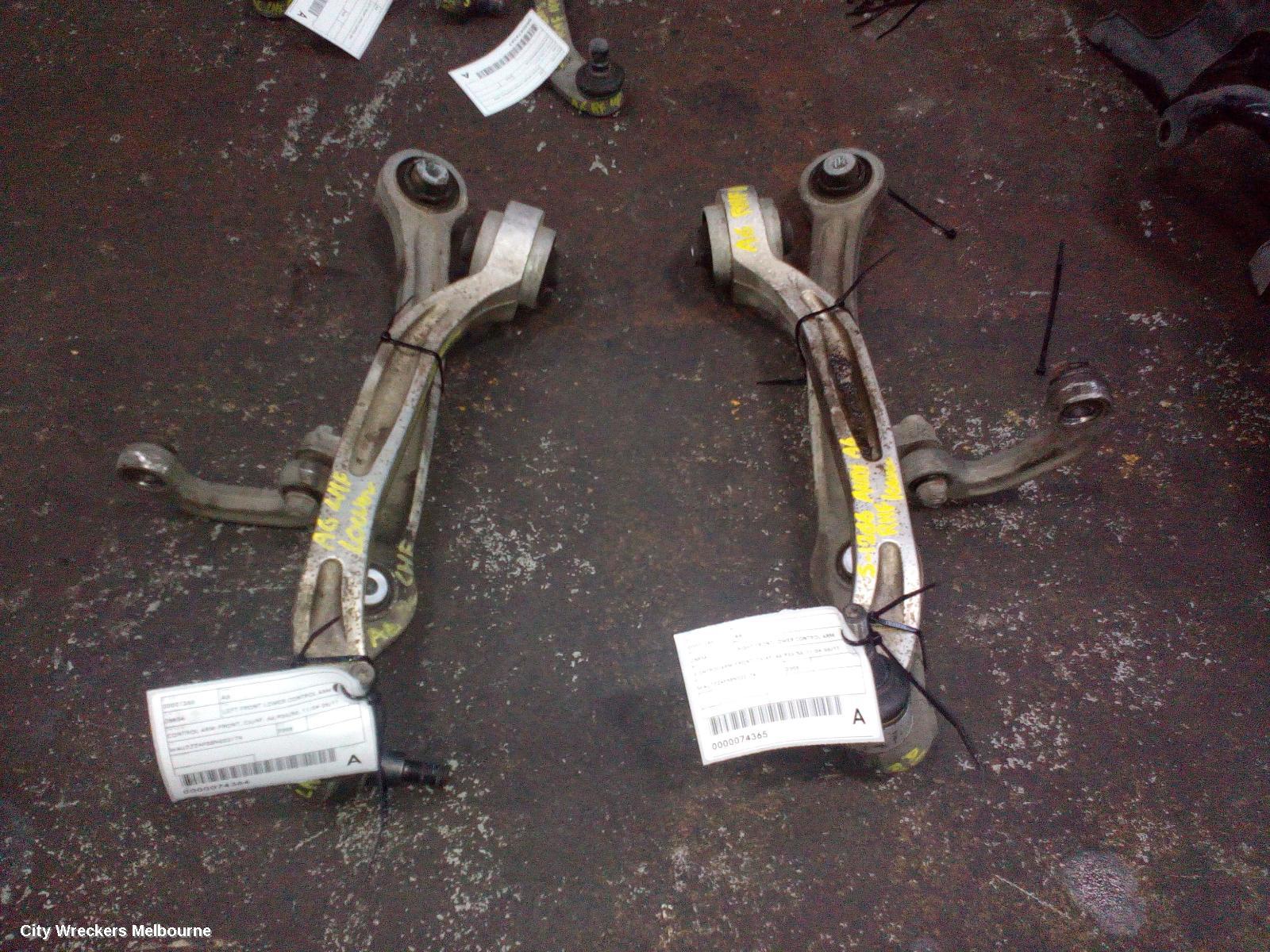 AUDI A6 RIGHT FRONT LOWER CONTROL ARM, CONTROL ARM-FRONT, C6/4F, A6/RS6/S6, 11/2004 - 06/2011