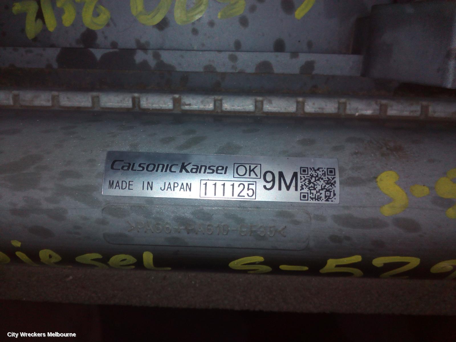 SUBARU FORESTER RADIATOR, MANUAL, 2.0, EE20, DIESEL, SJ, 12/2012 - 08/2018