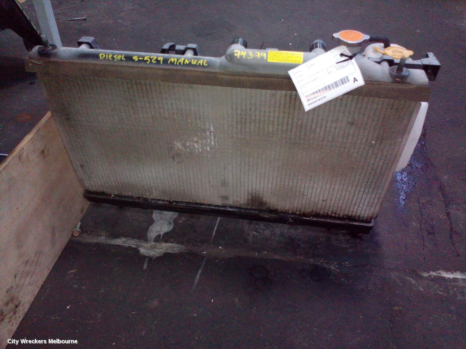 SUBARU FORESTER RADIATOR, MANUAL, 2.0, EE20, DIESEL, SJ, 12/2012 - 08/2018