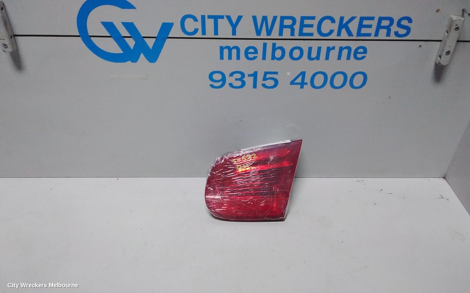 VOLKSWAGEN EOS REAR GARNISH, BOOTLID LAMP (RH SIDE), 1F, 02/2007 - 04/2011