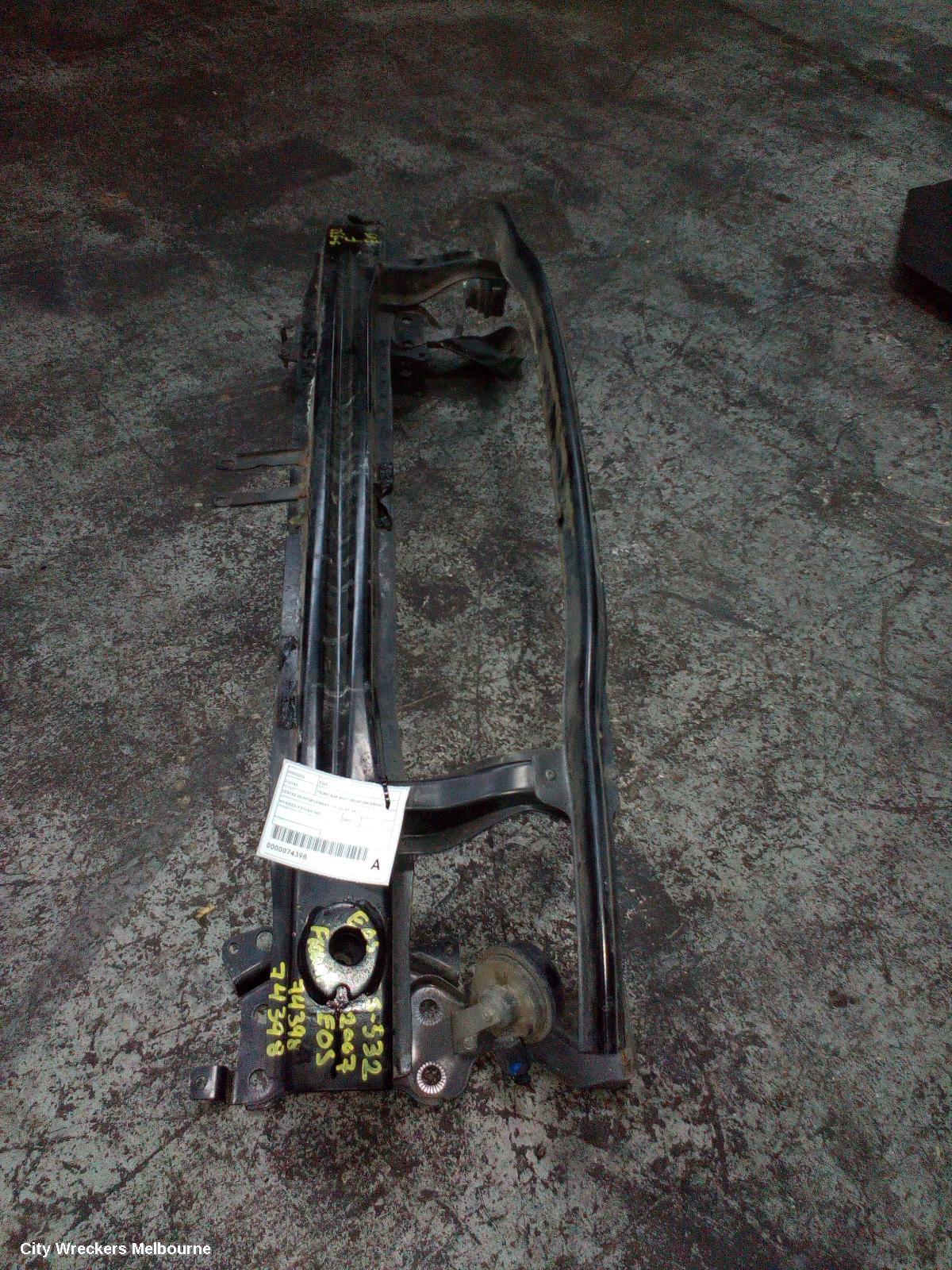 VOLKSWAGEN EOS F/BAR REINFORC/BRACK, CENTRE REINFORCEMENT, 1F, 02/2007 - 04/2011
