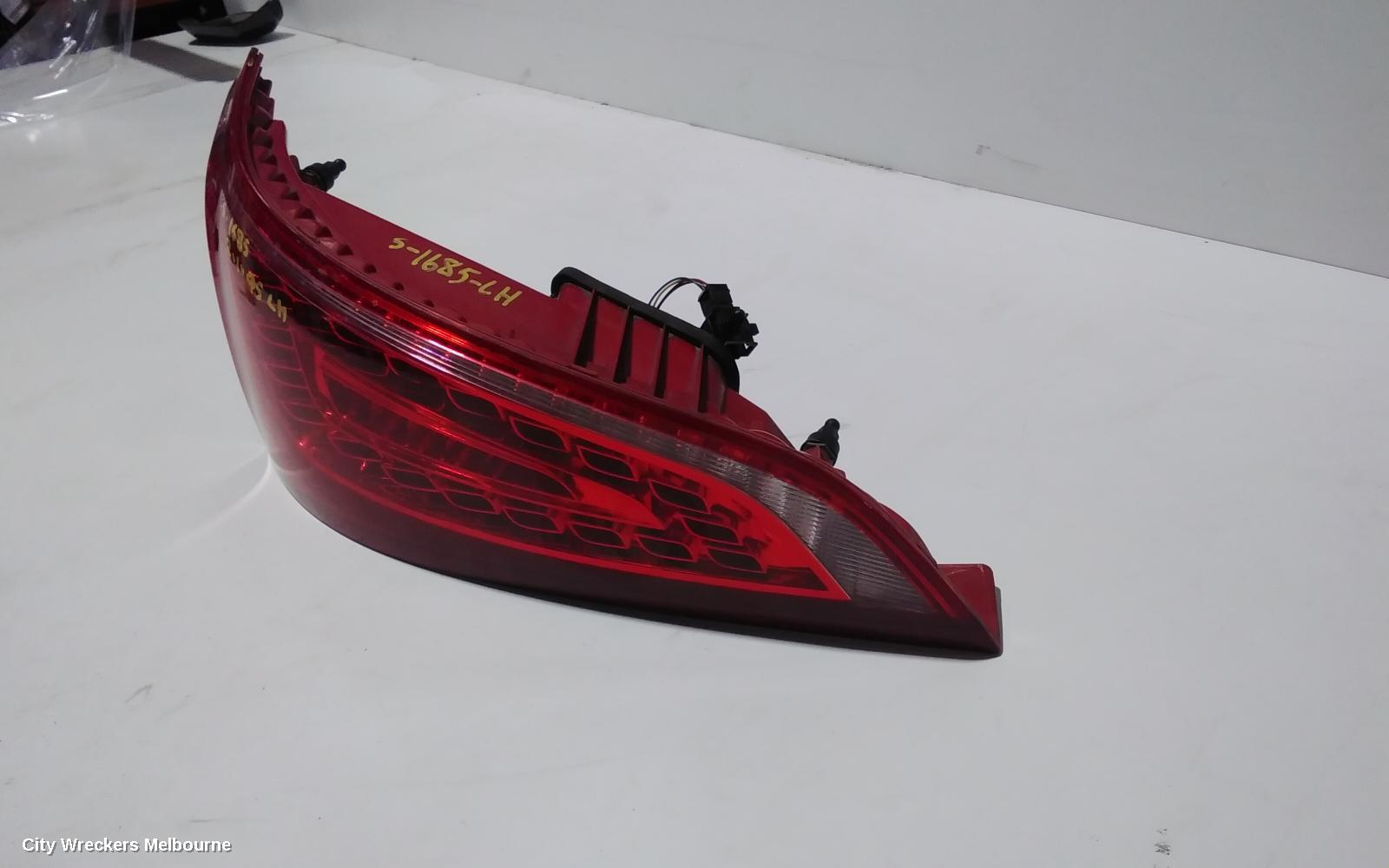 AUDI Q5 LEFT TAILLIGHT, IN TAILGATE, 8R, LED TYPE, 03/2009 - 09/2012