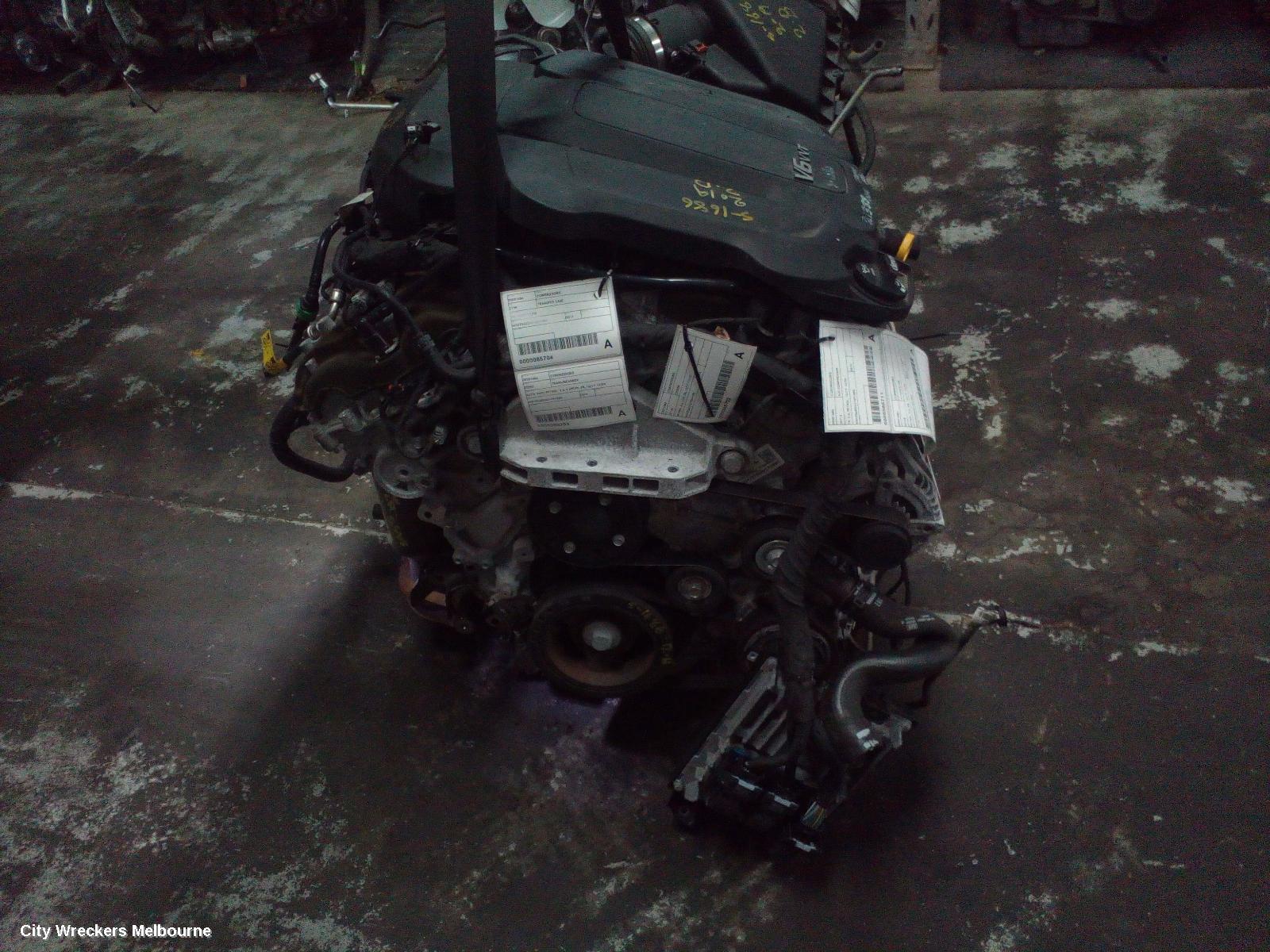 HOLDEN COMMODORE ENGINE, PETROL, 3.6, LGX, ZB, 10/2017 - 12/2020