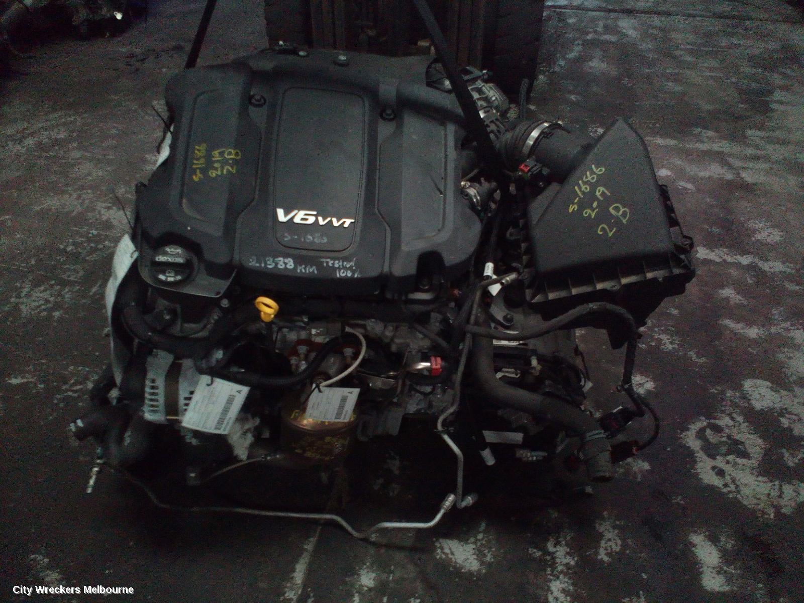 HOLDEN COMMODORE TRANS/GEARBOX, AUTO, AWD, PETROL, 3.6, 9 SPEED, ZB, 10/2017 - 12/2020
