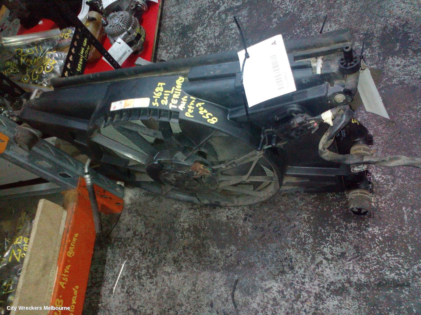 FORD TERRITORY FAN, SINGLE FAN ASSY, SX-SZ, 05/2004 - 12/2016