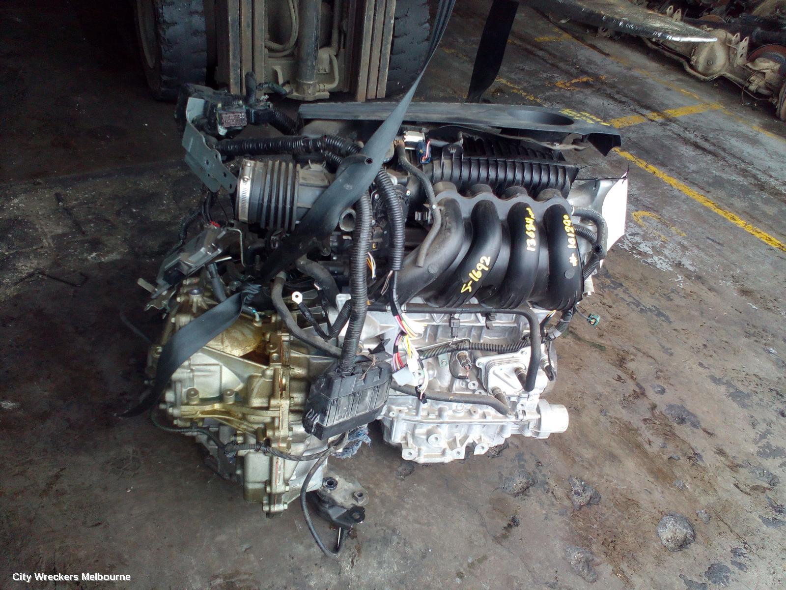RENAULT KALEOS TRANS/GEARBOX, AUTO, FWD, PETROL, 2.5, XZG, 05/2016 ONWARDS