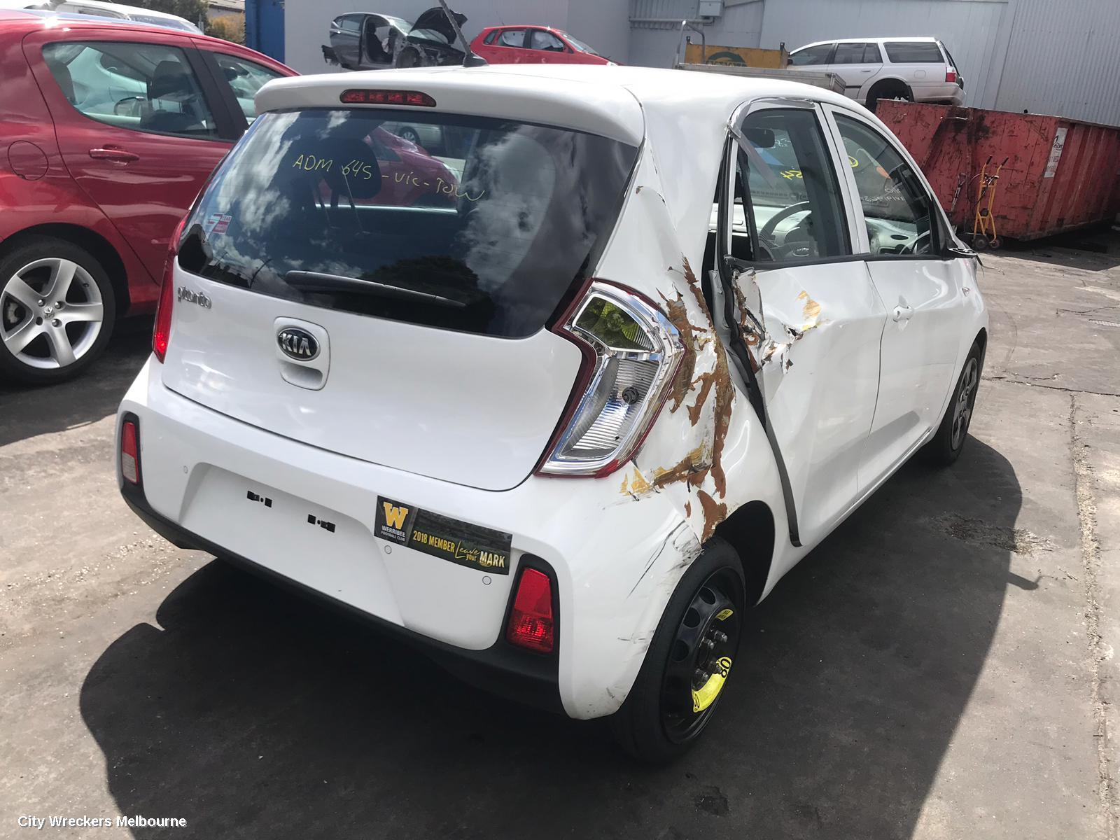 KIA PICANTO SUNVISOR, JA, LH SIDE, 05/2017 ONWARDS