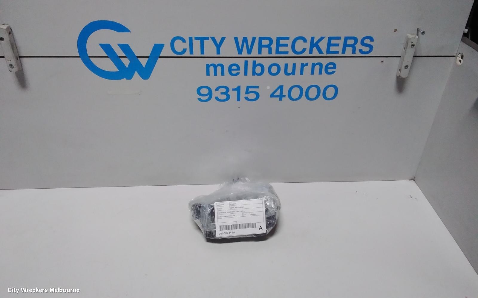 VOLKSWAGEN TIGUAN DOOR/BOOT/GATE LOCK, RIGHT REAR DOOR LOCK, NON ALLSPACE, 5NA, 06/2016 - 02/2024