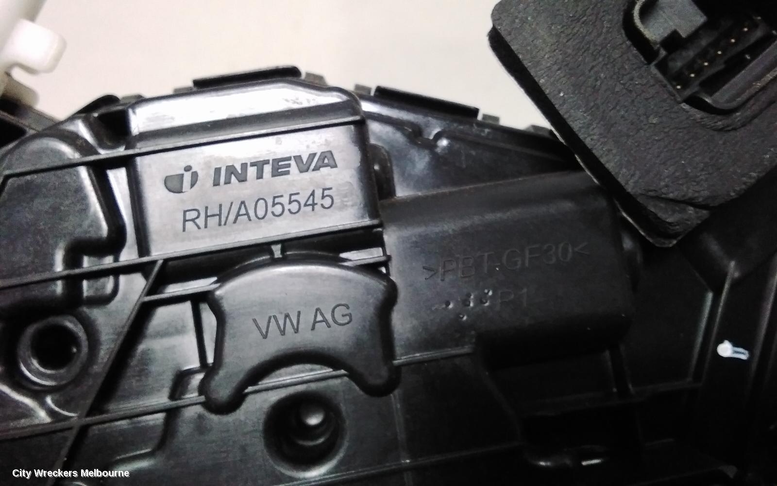 VOLKSWAGEN TIGUAN DOOR/BOOT/GATE LOCK, RIGHT REAR DOOR LOCK, NON ALLSPACE, 5NA, 06/2016 - 02/2024