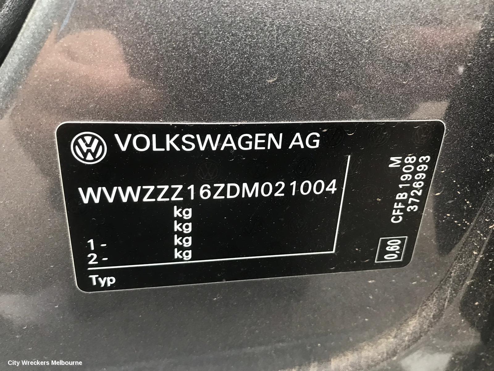 VOLKSWAGEN JETTA SUNVISOR, 1B, RH SIDE, 02/2011 - 12/2017