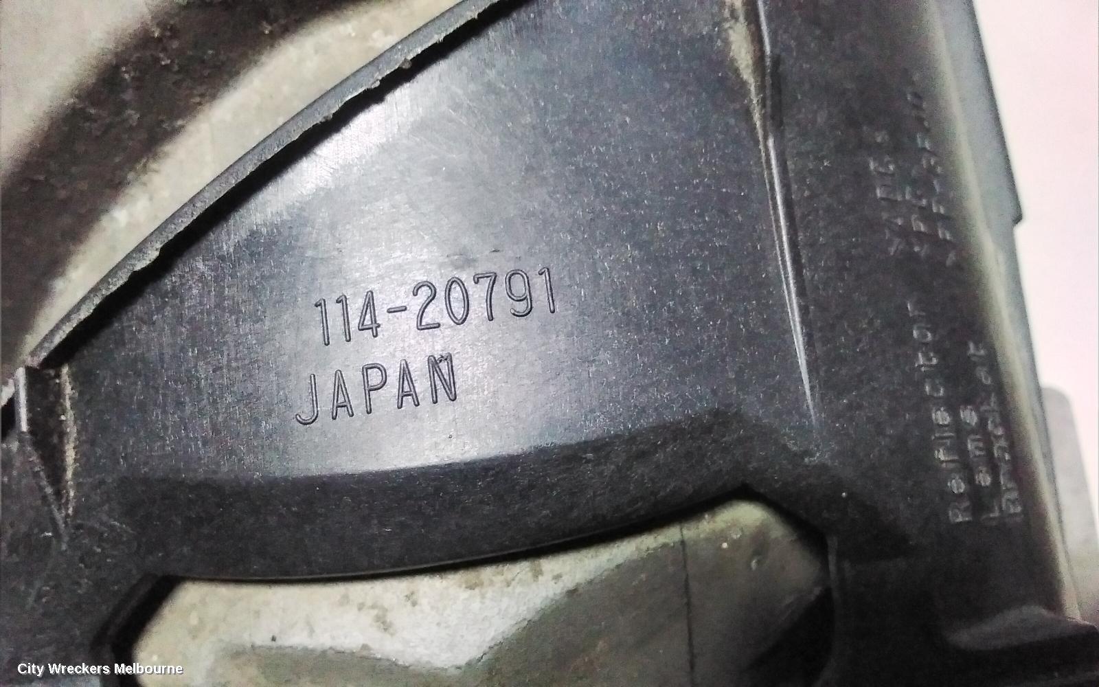 SUBARU OUTBACK RIGHT INDICATOR/FOG/SIDE, BUMPER FOGLAMP, 4TH GEN, KOITO LENS# 114-20759, 09/2003 - 08/2009