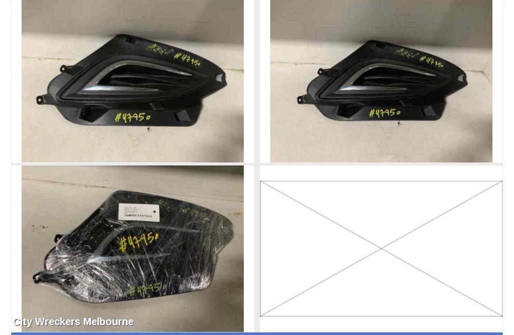 HYUNDAI I20 LEFT INDICATOR/FOG/SIDE, BUMPER FOGLAMP, NON DAYTIME RUNNING LAMP TYPE, PB, 03/2012 - 12/2015
