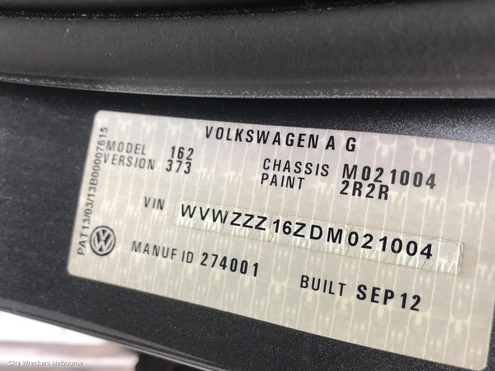 VOLKSWAGEN JETTA SUNVISOR, 1B, RH SIDE, 02/2011 - 12/2017