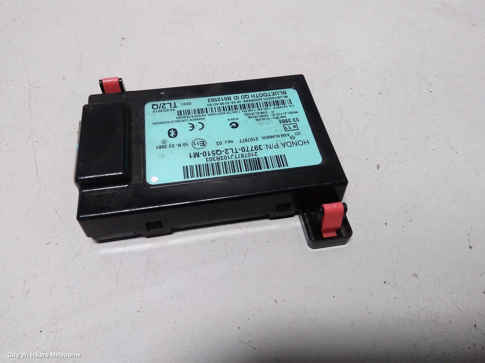HONDA ACCORD, 8TH GENERATION 02/2008 - 04/2013, HONDA ACCORD EURO - BLUETOOTH MODULE: 74480