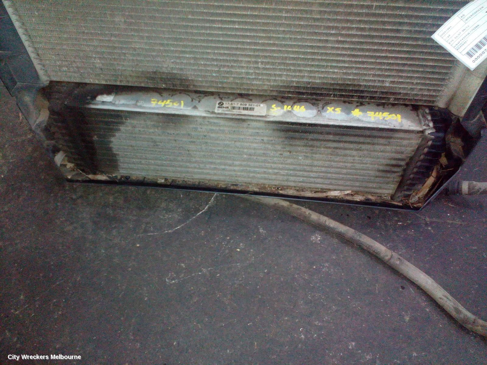 BMW X5 INTERCOOLER, DIESEL, 3.0, 3.0D/XDRIVE30D, TURBO, M57N/M57/T2, E70, 03/2007 - 05/2010