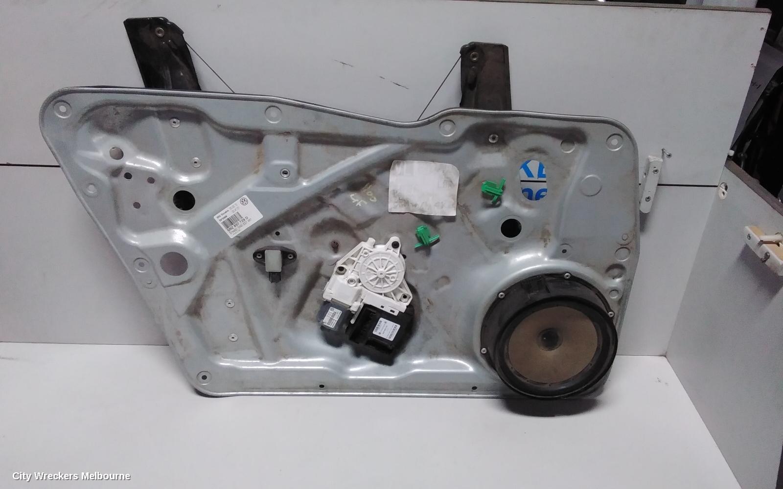 VOLKSWAGEN TIGUAN LEFT FRONT WINDOW REG/MOTOR, 5N, POWER, 05/2008 - 08/2016