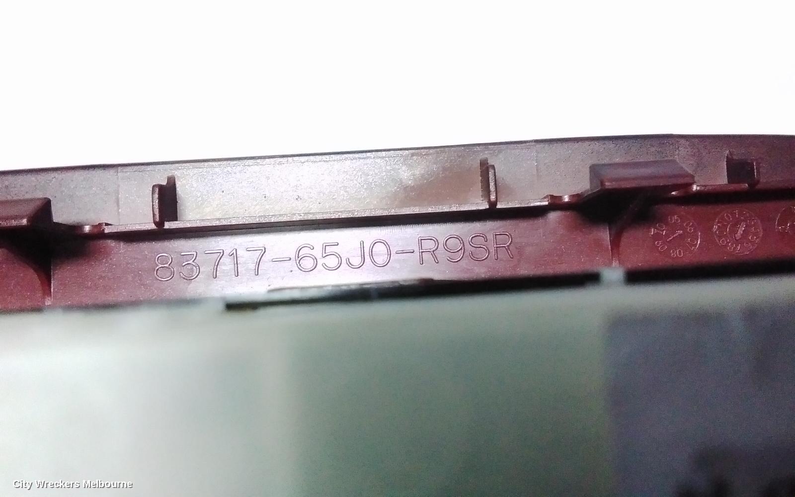 SUZUKI VITARA PWR DR WIND SWITCH, RH FRONT (MASTER SWITCH), 5DR, GRAND VITARA, JB-JT, 04/2005 - 12/2018