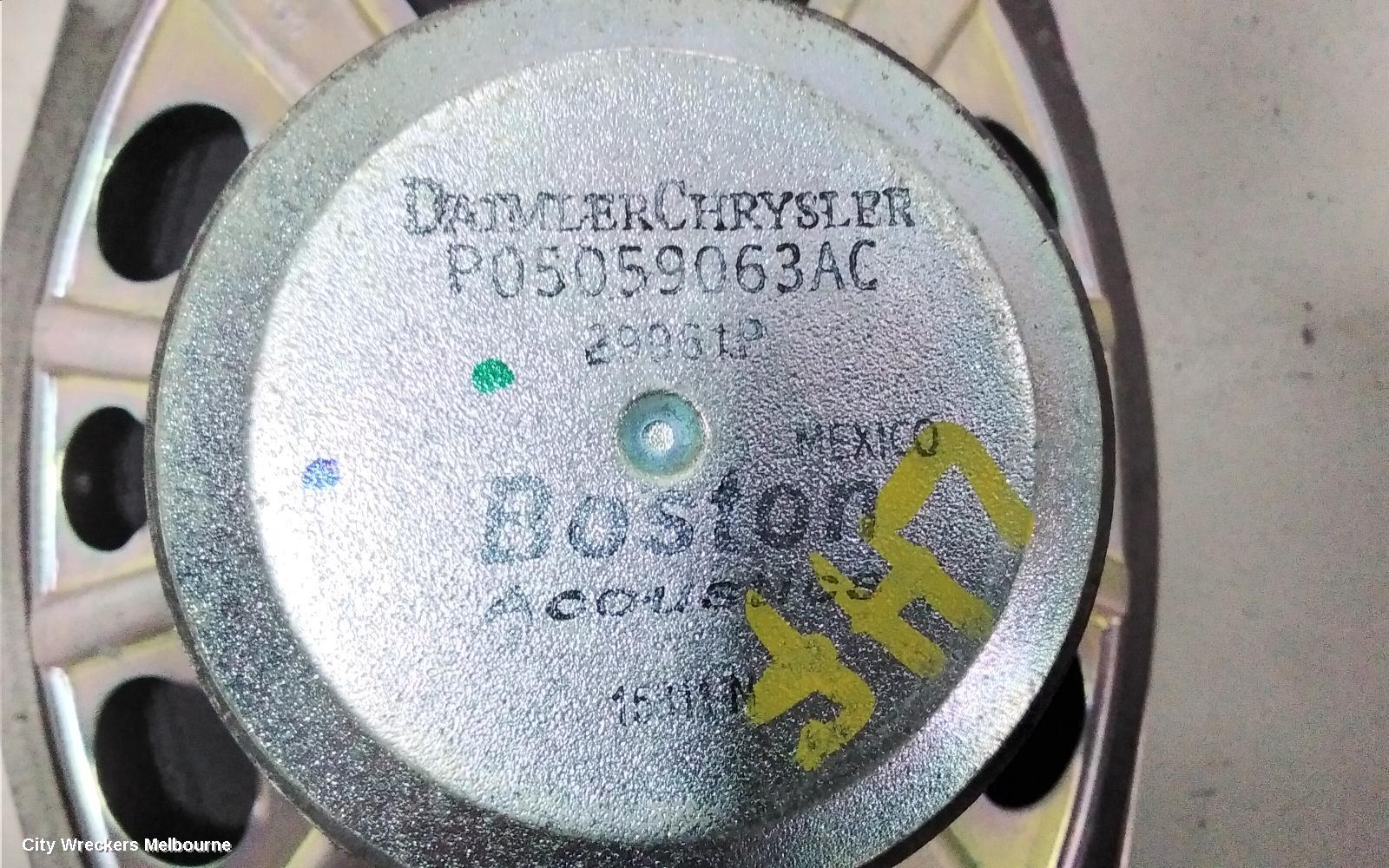 JEEP COMPASS SPEAKER, MK, 01/2012 - 12/2016