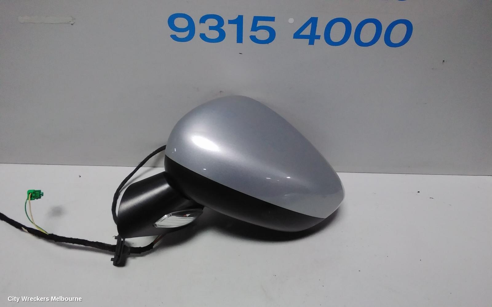 CITROEN C4 LEFT DOOR MIRROR, POWER, MIRROR HEAD # 0309023, 03/2009 - 09/2011