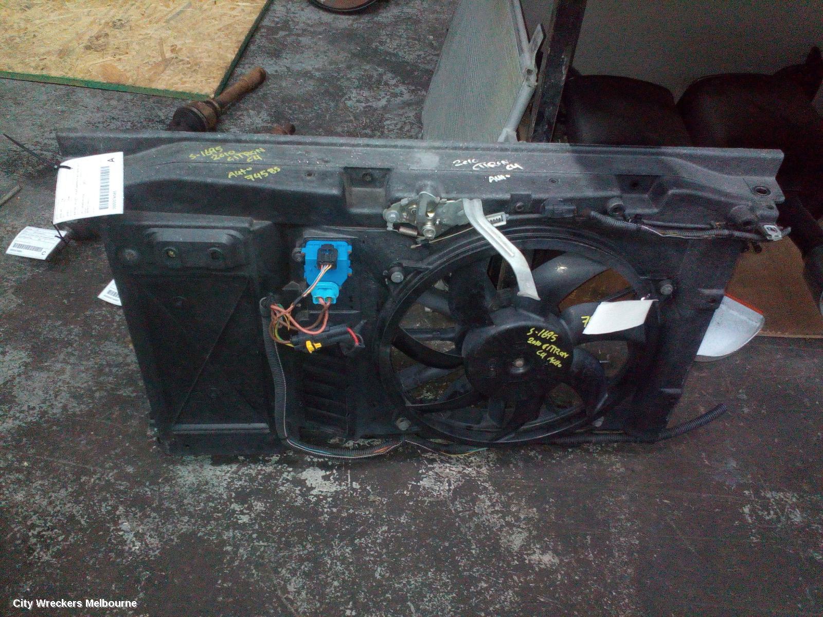CITROEN C4 FAN, RAD FAN, 140 WATT, 7 BLADE, MARKED FS1572, 02/2007 - 09/2011
